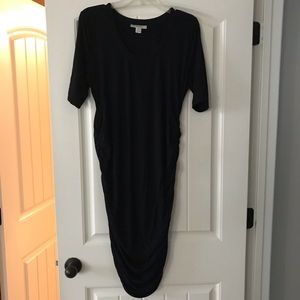 Motherhood Maternity Dress- L - Black